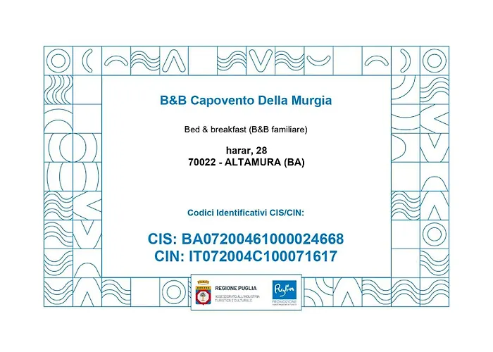 Capovento Della Murgia Panzió 3*